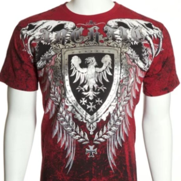 LOT OF 5 DIFFERENT ARCHAIC BY AFFLICTION T-SHIRTS - Picture 2 of 8